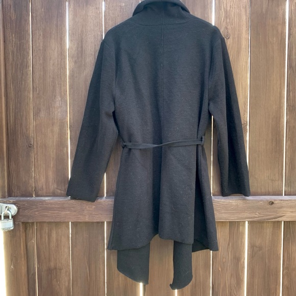 Wool blend Wrap Sweater - Picture 6 of 7